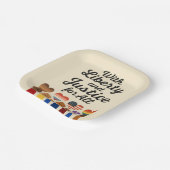 Freiheit und Recht für alle Protestfreiheit Pappteller (Gewinkelt)