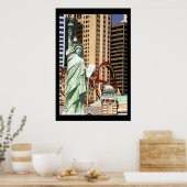 Freiheit und Schleife Poster (Küche)