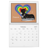 Freiheit und Tier-Kalender Kalender (Feb 2027)