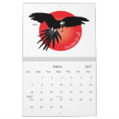 Freiheit und Tier-Kalender Kalender (Mär 2027)