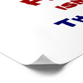 Freiheit und Veteran Patriotic Poster (Ecke)