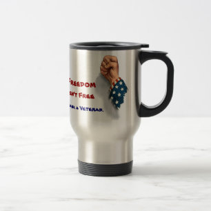 Freiheit und Veteranen Patriotische Tasse