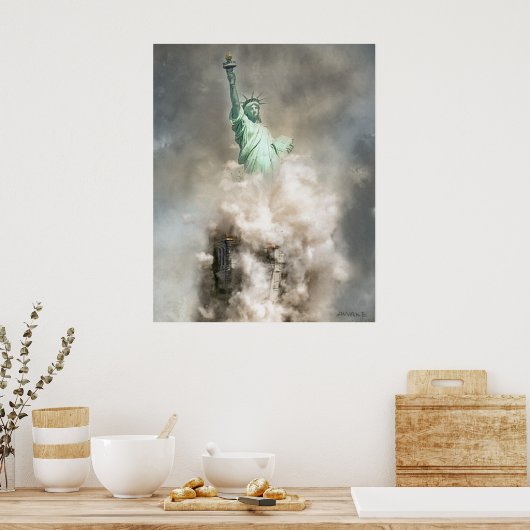 Freiheit verloren poster (Küche)