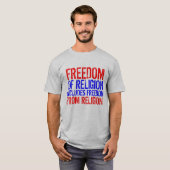 FREIHEIT VOM RELIGIONS-T - SHIRT (Vorne ganz)