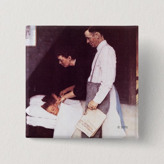 Freiheit von Angst Button (Vorderseite)