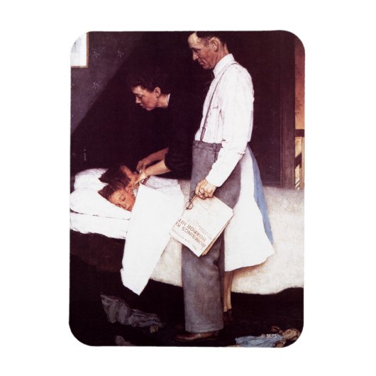 Freiheit von Angst Magnet (Vertikal)