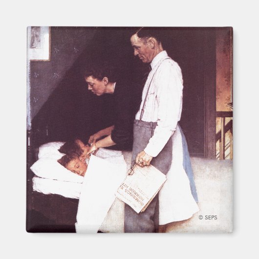 Freiheit von Angst Magnet (Vorne)