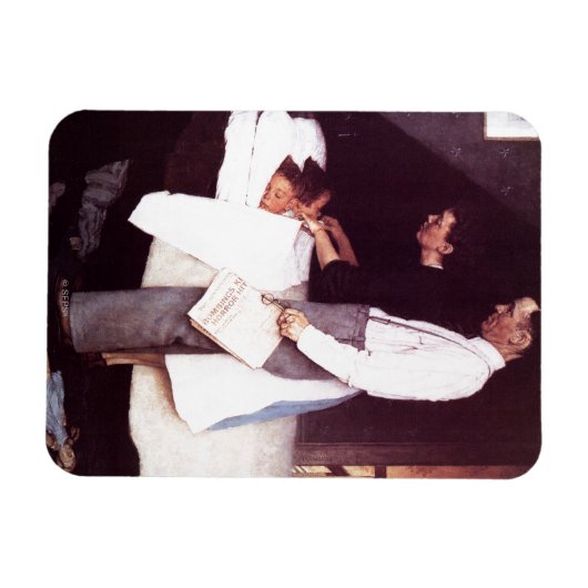 Freiheit von Angst Magnet (Horizontal)