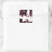 Freiheit von Angst Quadratischer Aufkleber (Tasche)