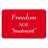 Freiheit von der Inhaftierung Crimson Magnet (Horizontal)