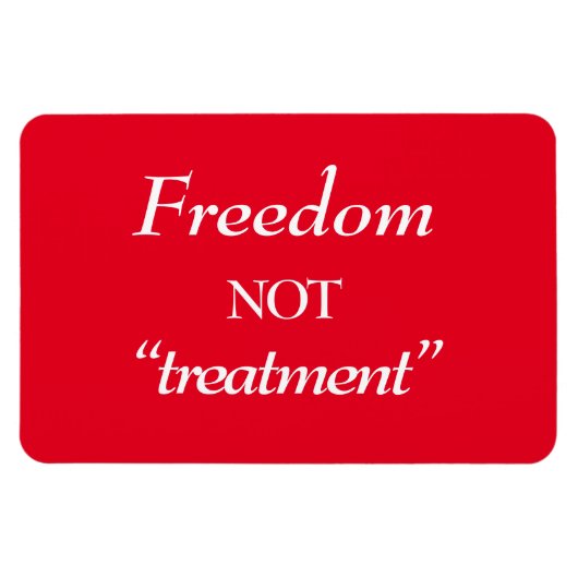 Freiheit von der Inhaftierung Crimson Magnet (Horizontal)