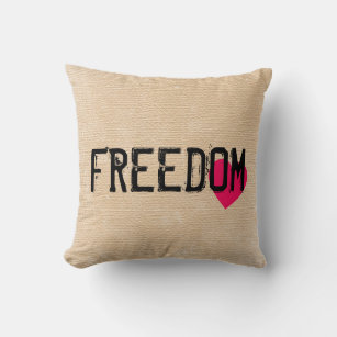 FREIHEIT von unseren Faith Freedom Family Pillows Kissen
