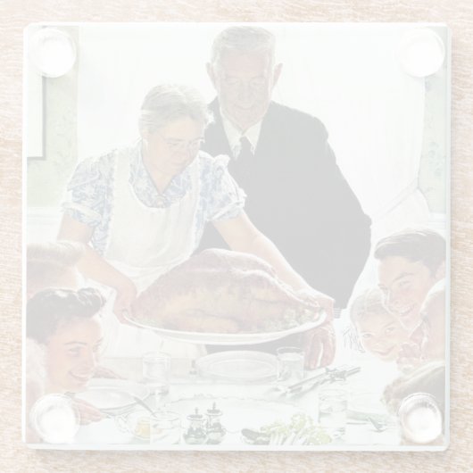 Freiheit von Woll Glasuntersetzer (Rückseite)