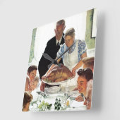 Freiheit von Woll Quadratische Wanduhr (Winkel)