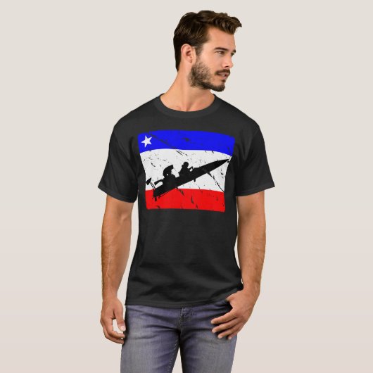 Freiheit Widerstand-Boot Kleid T-Shirt (Vorne ganz)