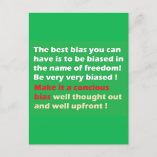 Freiheit wieder groß machen postkarte