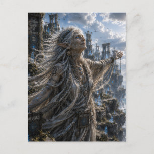 Freiheit / Wind Walker / Endlose Klippen Postkarte