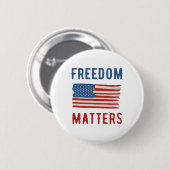 Freiheit zählt button (Vorne & Hinten)