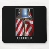 Freiheit: Zitat 1 Mousepad (Vorne)