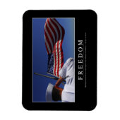 Freiheit: Zitat 2 Magnet (Vertikal)