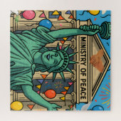 Freiheit zwischen Frieden und Krieg Puzzle (Horizontal)