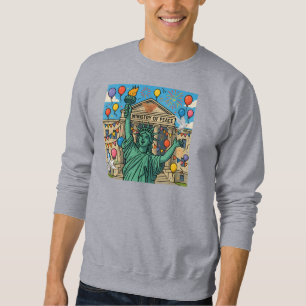 Freiheit zwischen Frieden und Krieg Sweatshirt
