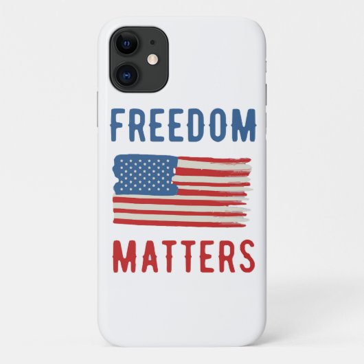 Freiheiten Case-Mate iPhone Hülle (Rückseite)