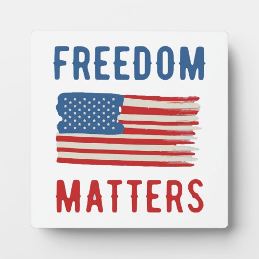 Freiheiten Fotoplatte (Vorderseite)