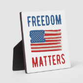 Freiheiten Fotoplatte (Vorderseite)