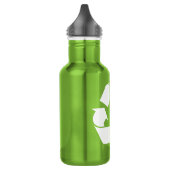 Freiheiten für Gerecycelt Logos Edelstahlflasche (Links)