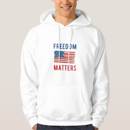 Freiheiten Hoodie (Vorderseite)