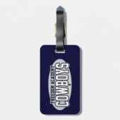 Freiheits-Akademie; Cowboys Gepäckanhänger (Rückseite vertikal)