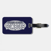 Freiheits-Akademie; Cowboys Gepäckanhänger (Rückseite horizontal)