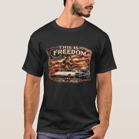 FREIHEITS-AUTOS T-Shirt (Vorderseite)