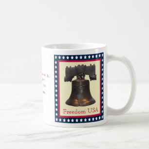 Freiheits-Bell-Freiheit USA-Tasse Kaffeetasse