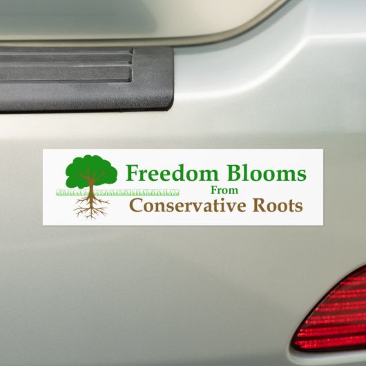 Freiheits-Blüte Autoaufkleber (Auf Auto)