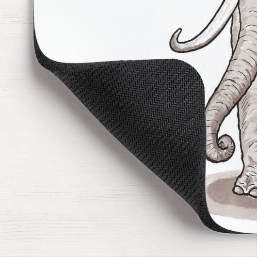 Freiheits-Elefant Mousepad (Ecke)