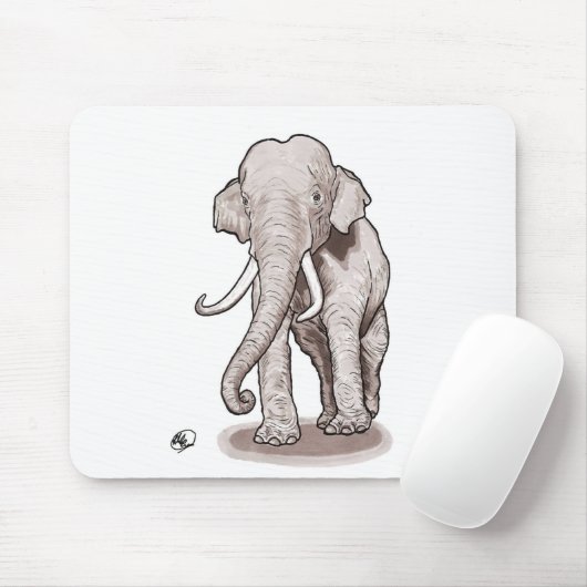 Freiheits-Elefant Mousepad (Mit Mouse)
