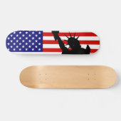 Freiheits-Flagge Skateboard (Horizontal)