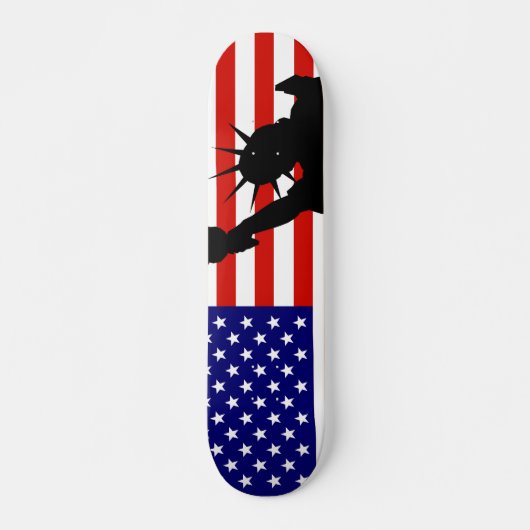 Freiheits-Flagge Skateboard (Vorne)