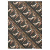 Freiheits-Frauen-Eagle-amerikanische Flagge Tischdecke (Vorderseite)