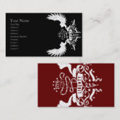 Freiheits-Grafik-Visitenkarte Visitenkarte (Vorne/Hinten)