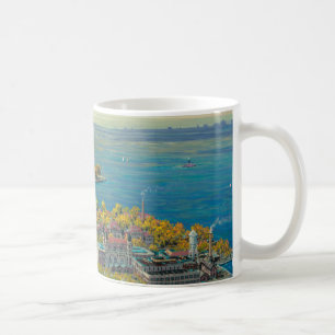 Freiheits-Insel, New York Kaffeetasse