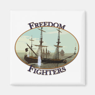 Freiheits-Kämpfer Magnet