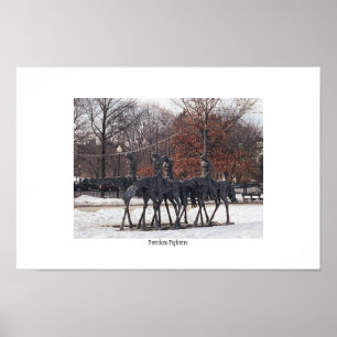 Freiheits-Kämpfer Poster