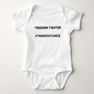 Freiheits-Kämpfer, #TheResistance Baby Strampler