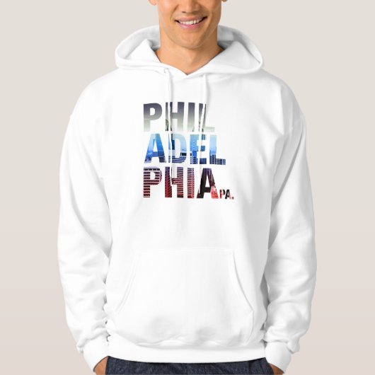Freiheits-Reihe - Philadelphia Hoodie (Vorderseite)