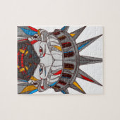 Freiheits-Samurais Puzzle (Horizontal)