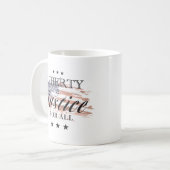 Freiheits-Tasse Kaffeetasse (Vorderseite Links)