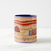 liberty mug zweifarbige tasse (Mittel)